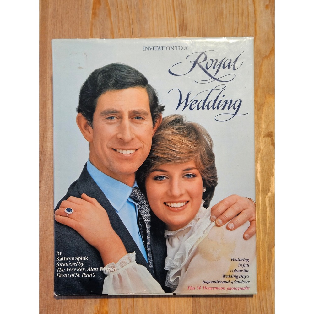 Invitation to a Royal Wedding Prince Charles Lady Diana 1981 Book & Clipping